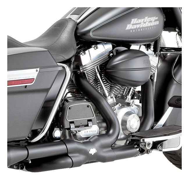 Vance & Hines Power Duals Crossover Head Pipes para Harley