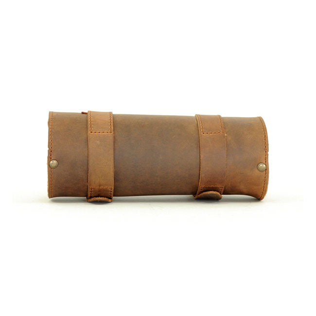 Longride Bolsa de herramientas de cuero para motocicleta