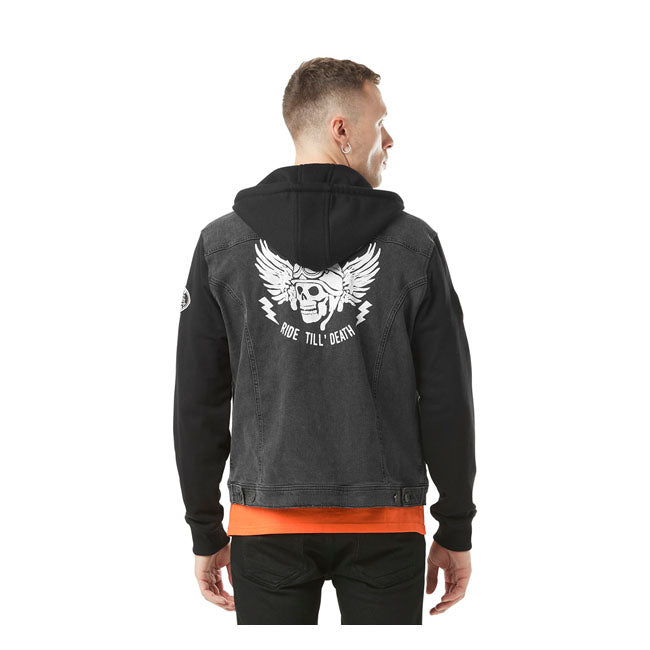 Von Dutch Chaqueta vaquera negra