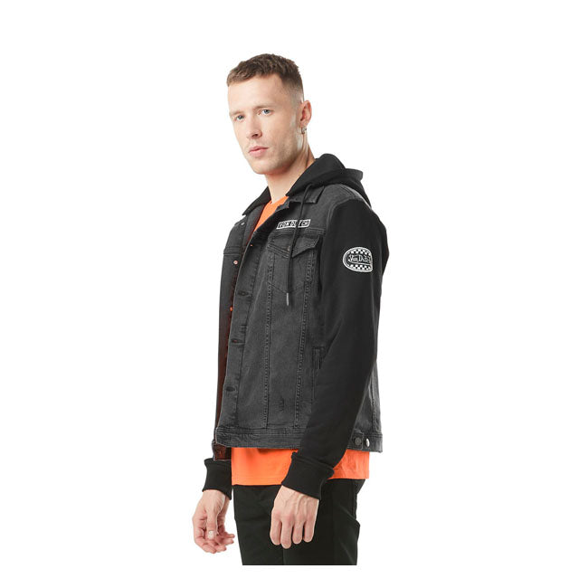 Von Dutch Chaqueta vaquera negra