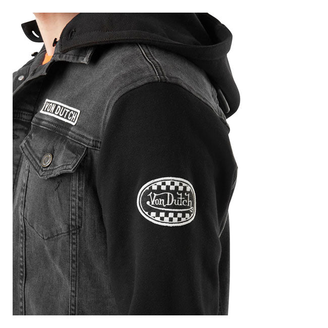 Von Dutch Chaqueta vaquera negra