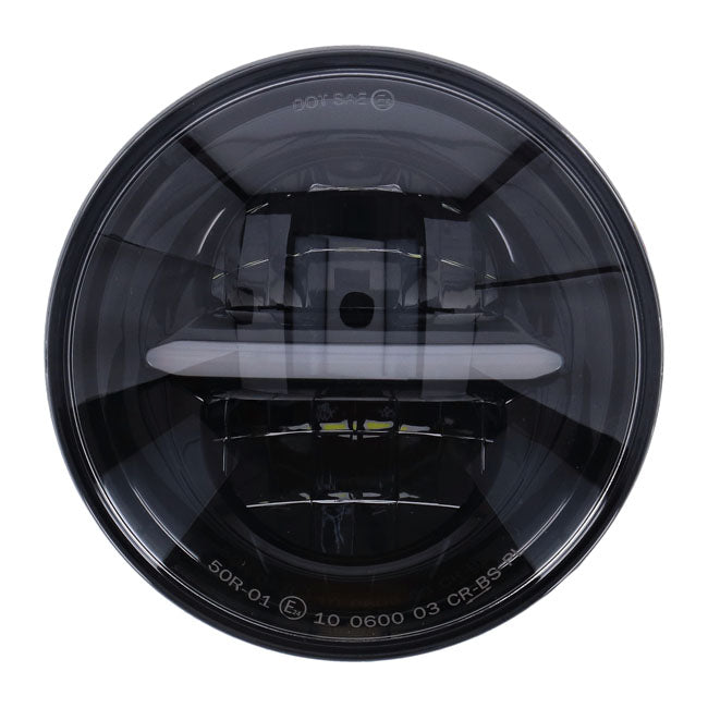 SMP Beam Splitter 5.75" Motocicleta LED Faro Insertar