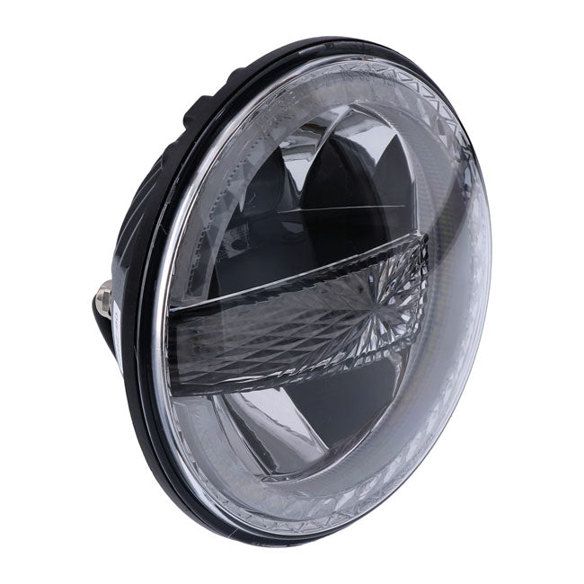 SMP Beam Shaker 7" Motocicleta LED Faro Insertar