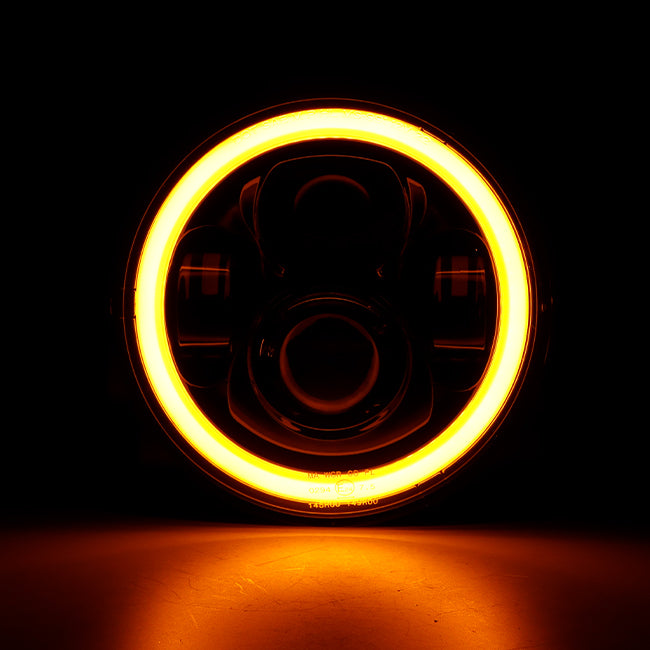 SMP Beam Dominator 7" Motocicleta LED Faro Inserto