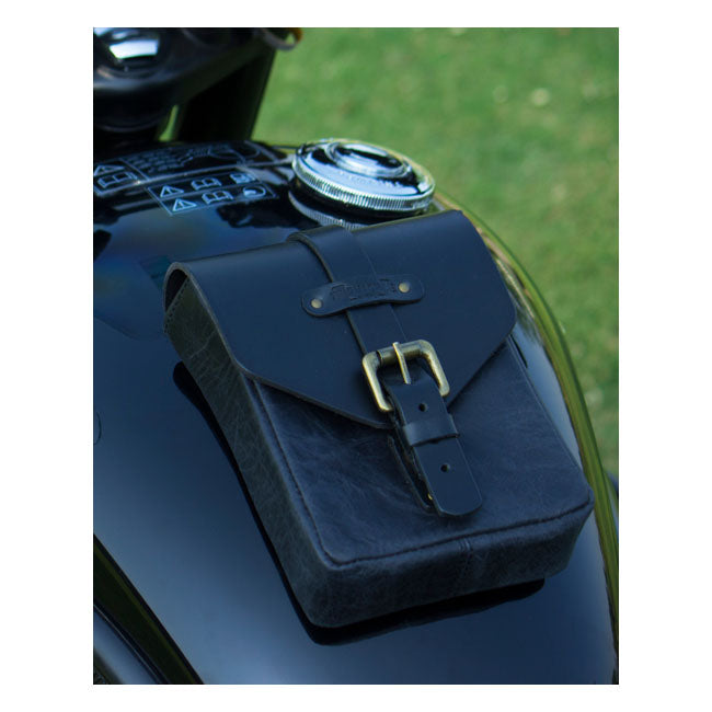 Bolsa para depósito de moto Trip Machine Vintage Leather 1,3 l