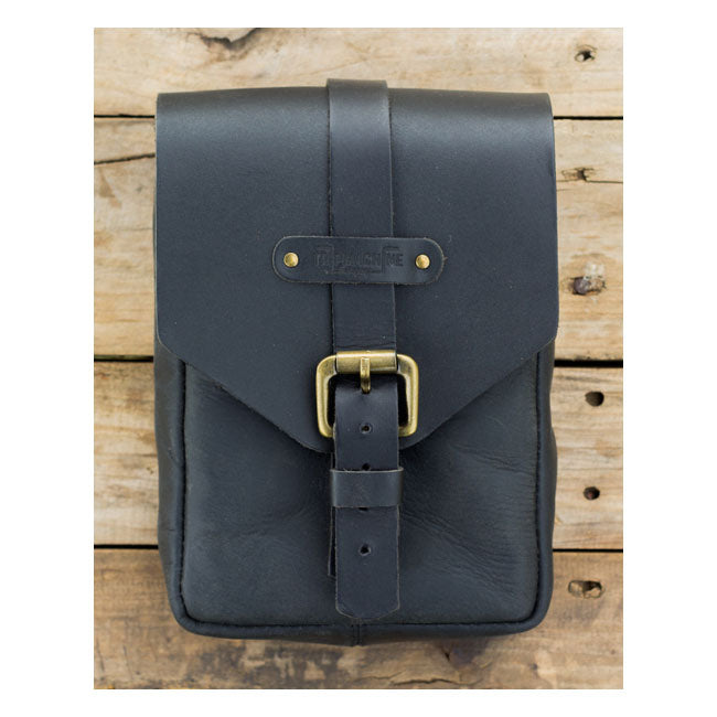 Bolsa para depósito de moto Trip Machine Vintage Leather 1,3 l