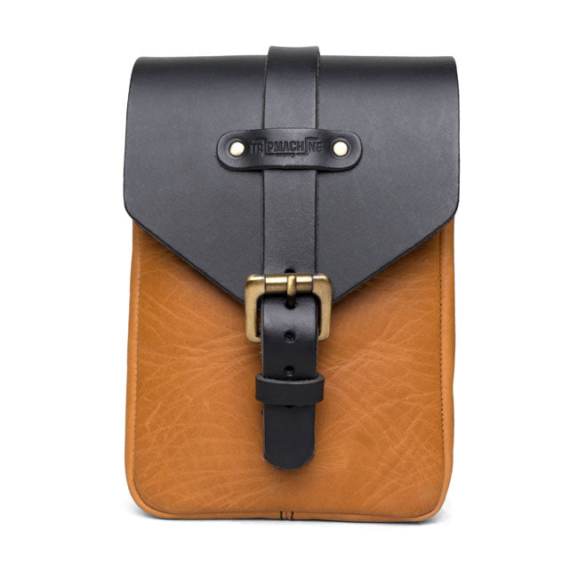 Bolsa para depósito de moto Trip Machine Vintage Leather 1,3 l