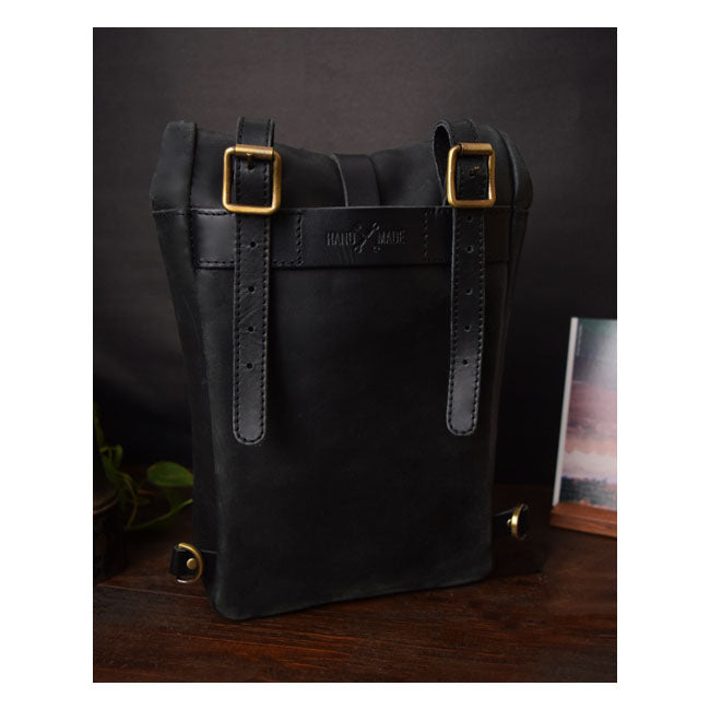 Trip Machine Vintage Leather 3.3L Bolsa de motocicleta / Bolso de hombro