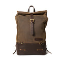 Trip Machine Vintage Leather 15L Alforja / Mochila para motocicleta
