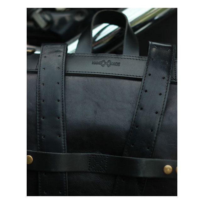 Trip Machine Vintage Leather 15L Alforja / Mochila para motocicleta