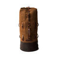 Bolsa de viaje vintage de cuero militar para motocicleta Trip Machine