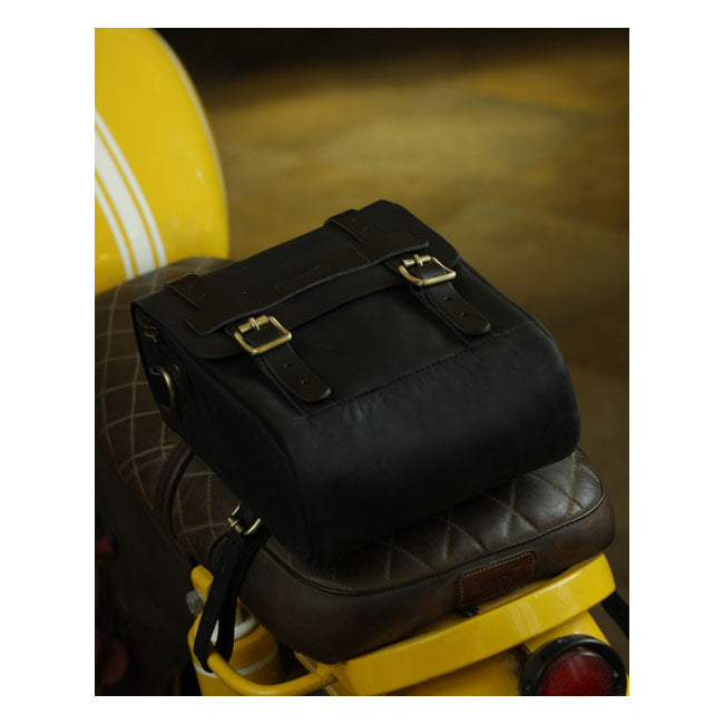 Trip Machine Vintage Leather 4.4L Bolsa para depósito/colilla de motocicleta
