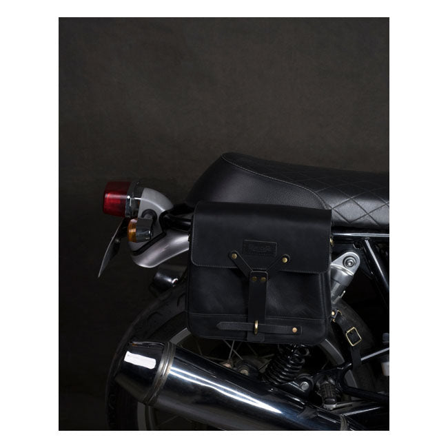 Bolso mensajero de cuero vintage para motocicleta Trip Machine