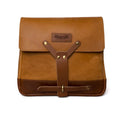 Bolso mensajero de cuero vintage para motocicleta Trip Machine
