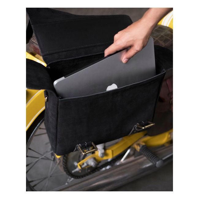 Alforja para motocicleta Trip Machine Vintage Leather Warrior