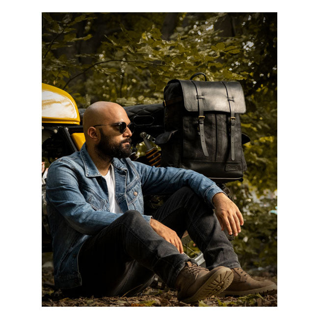 Trip Machine Vintage Rambler Bolsa de moto / Mochila