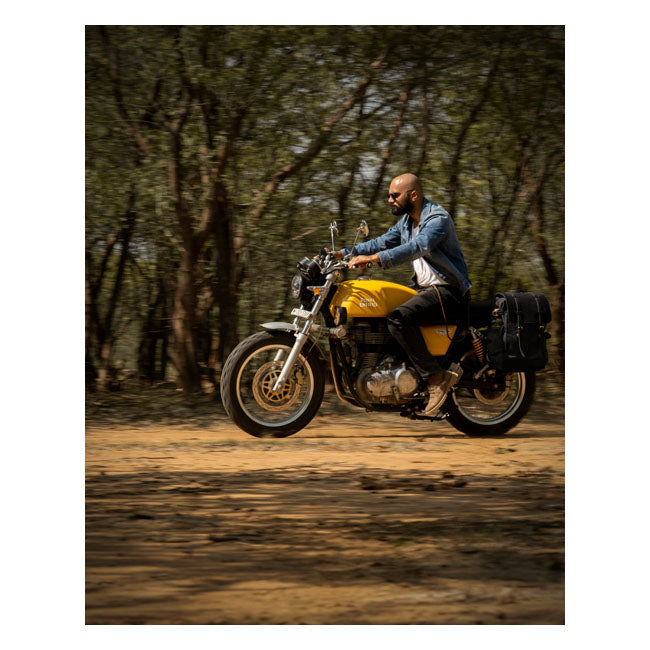 Trip Machine Vintage Rambler Bolsa de moto / Mochila