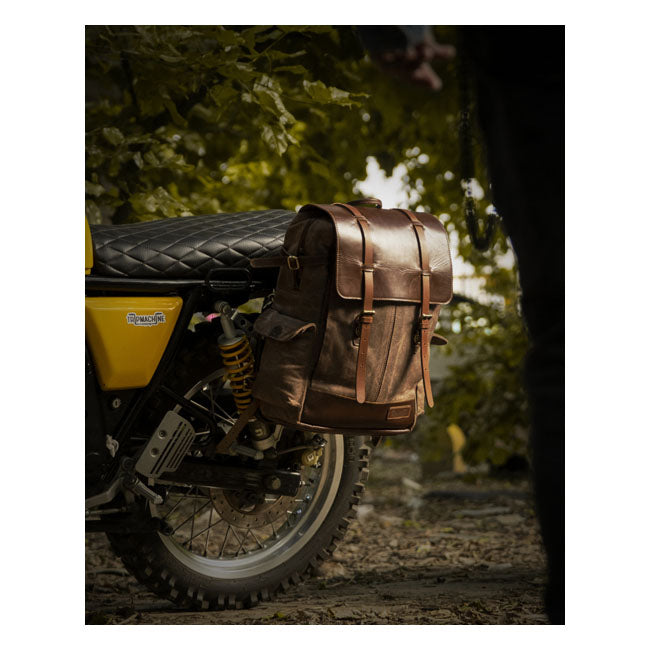 Trip Machine Vintage Rambler Bolsa de moto / Mochila