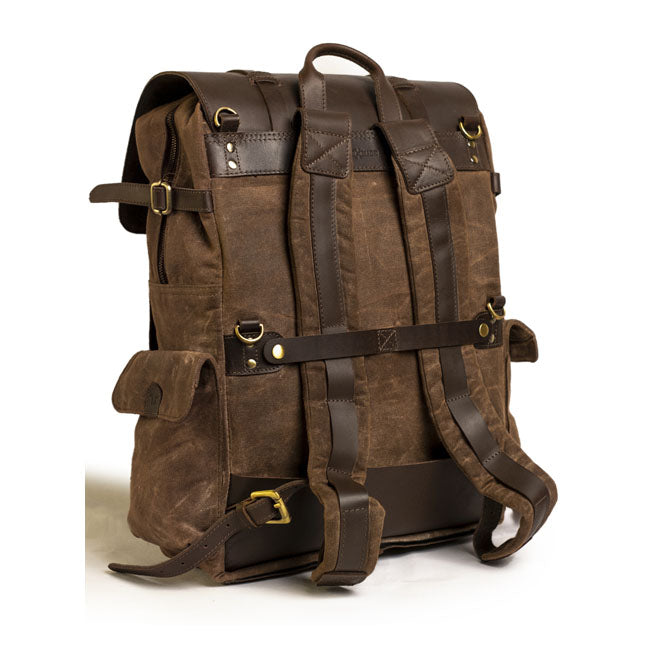 Trip Machine Vintage Rambler Bolsa de moto / Mochila
