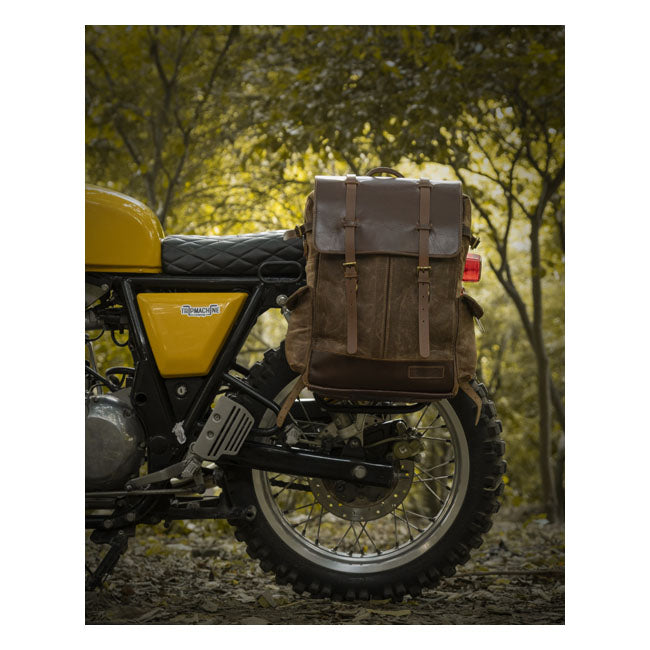 Trip Machine Vintage Rambler Bolsa de moto / Mochila