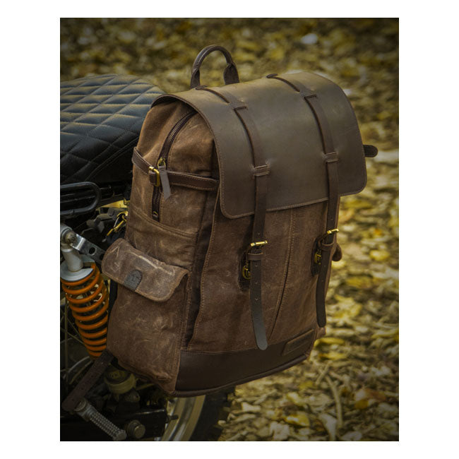 Trip Machine Vintage Rambler Bolsa de moto / Mochila