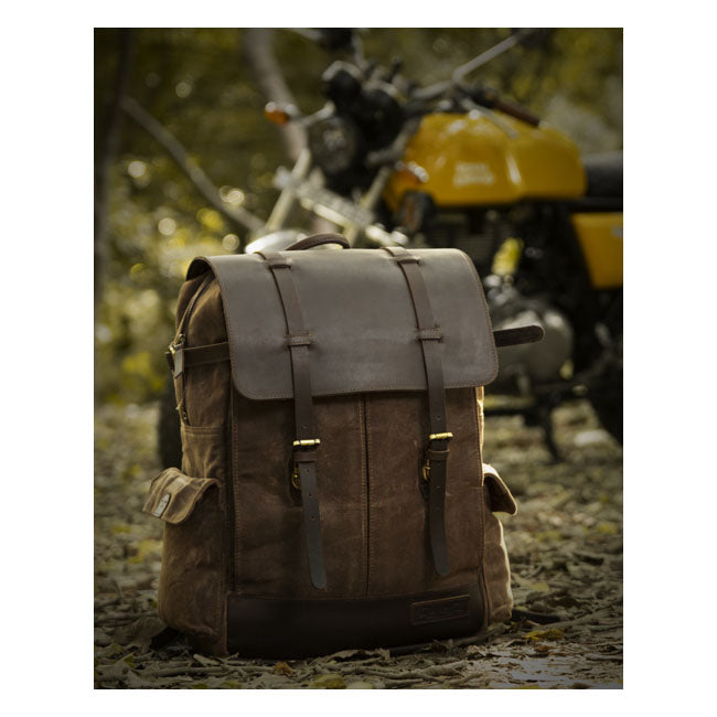 Trip Machine Vintage Rambler Bolsa de moto / Mochila