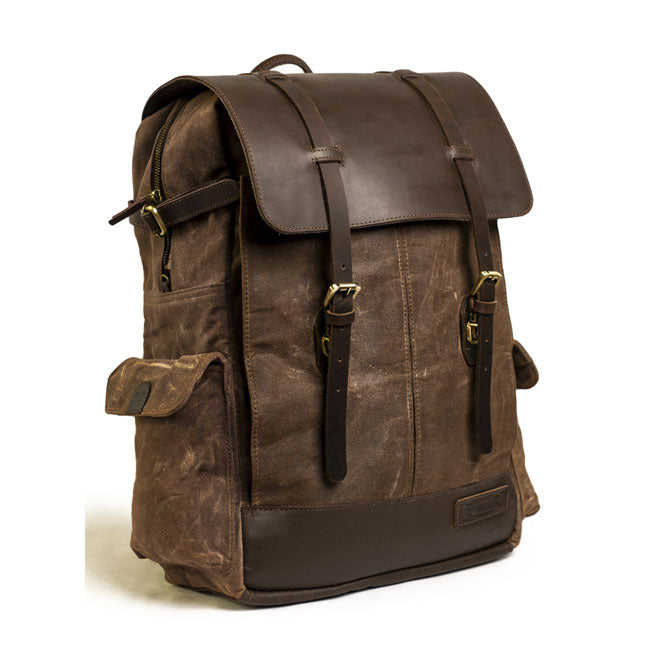 Trip Machine Vintage Rambler Bolsa de moto / Mochila