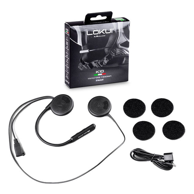 Midland Intercomunicador Bluetooth para Moto Lokui K10