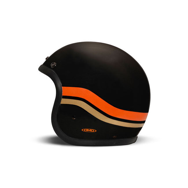 DMD Casco de moto abierto Retro Custom