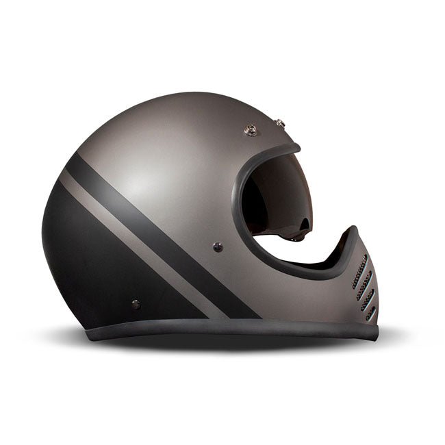 DMD Casco de moto Seventyseven Retro MX