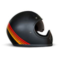 DMD Casco de moto Seventyseven Retro MX
