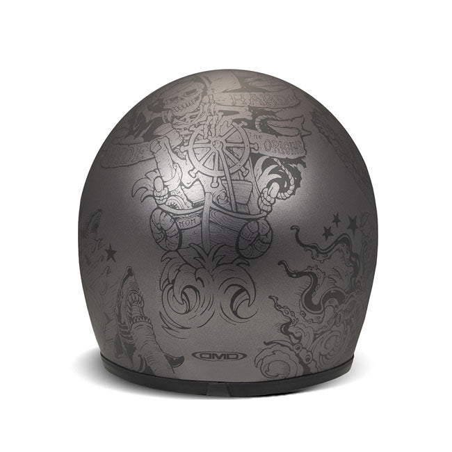 DMD Casco de moto Seventyseven Retro MX