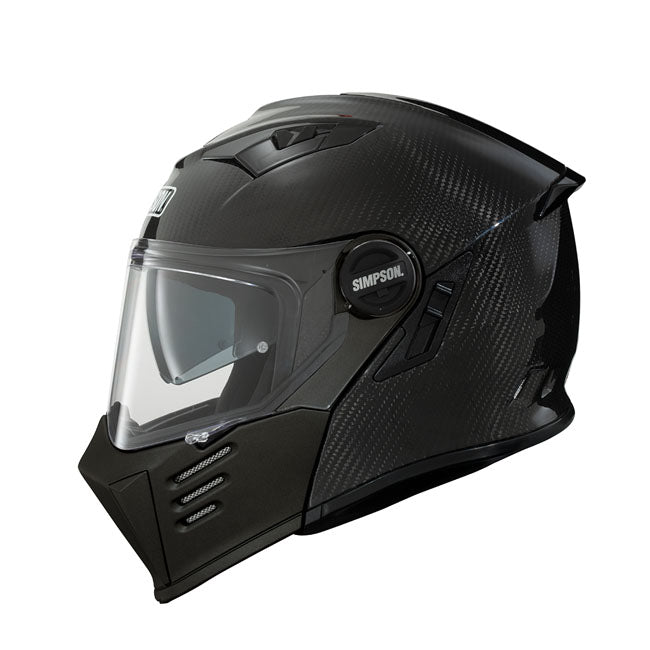 Casco de moto modular abatible Simpson Darksome