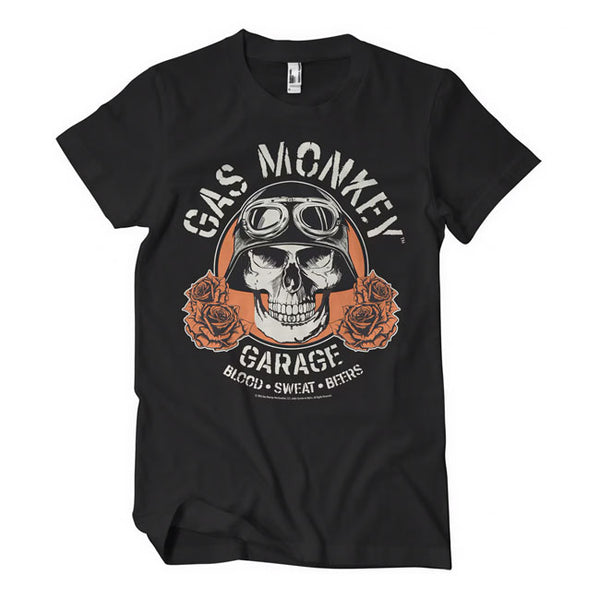 Camiseta Gas Monkey Garage Skull