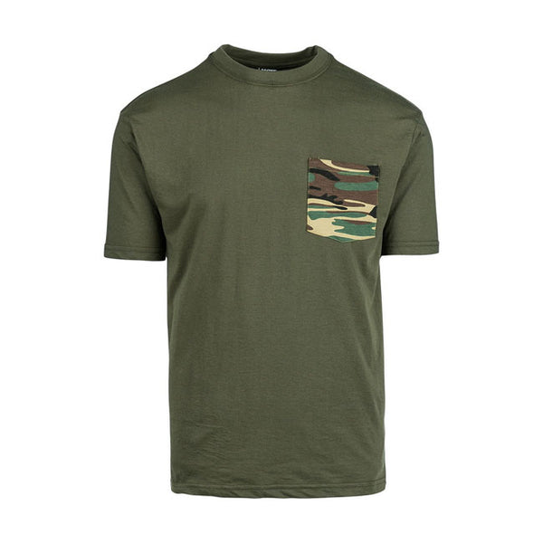 Army Surplus Camiseta Camo Verde