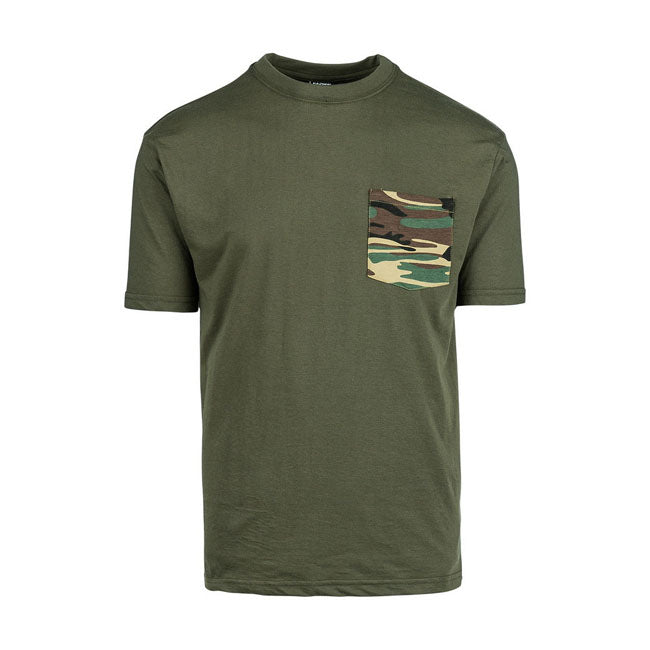 Army Surplus Camiseta Camo Verde