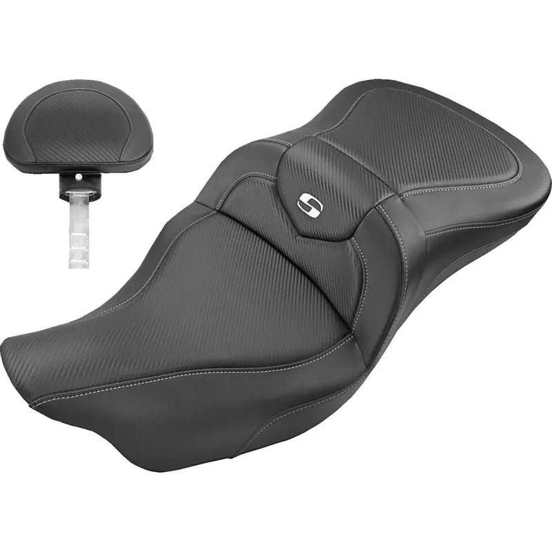 Saddlemen Roadsofa Plain Asiento para Harley