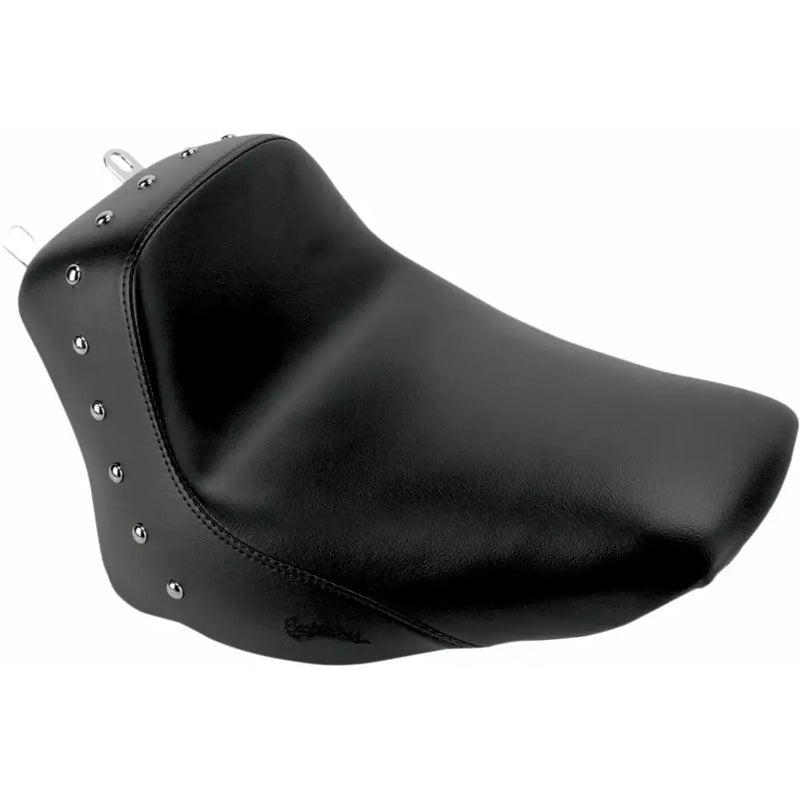Asiento de moto Saddlemen Renegade Heels Down Solo para Harley