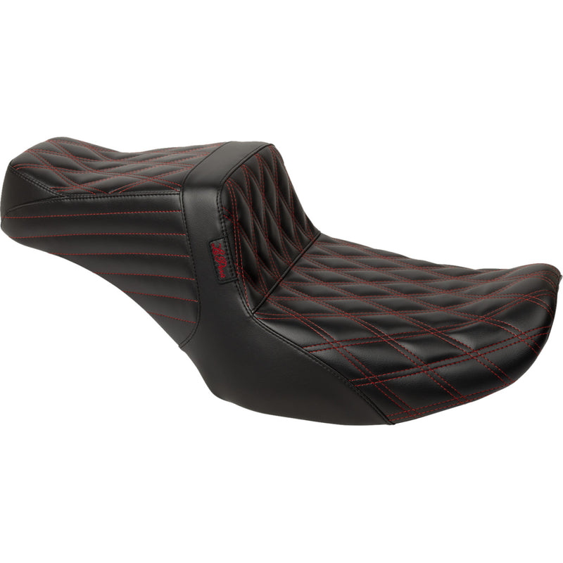 Le Pera Asiento Tailwhip 2-Up para Harley