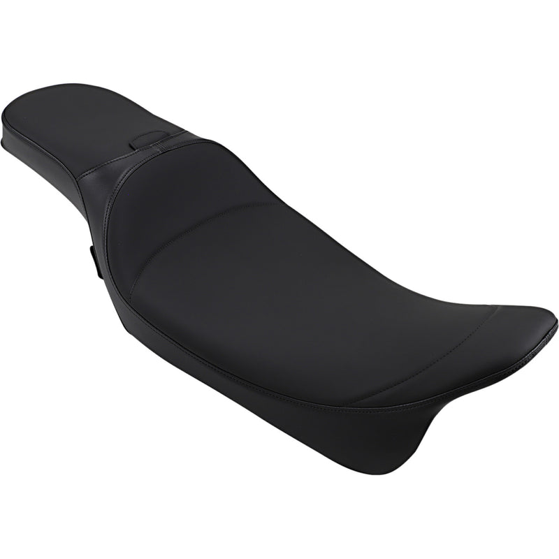 Drag Specialties Asiento Predator 2-Up de Alcance Extendido para Harley 