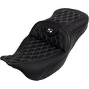 Saddlemen Asiento Roadsofa Lattice Stitch para Harley
