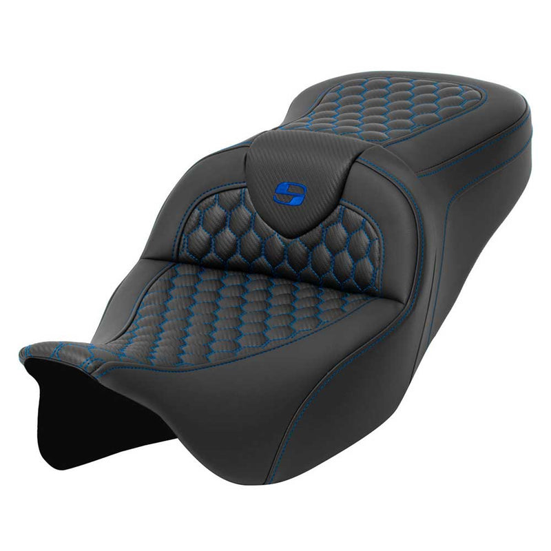 Saddlemen Roadsofa Asiento de nido de abeja para Harley