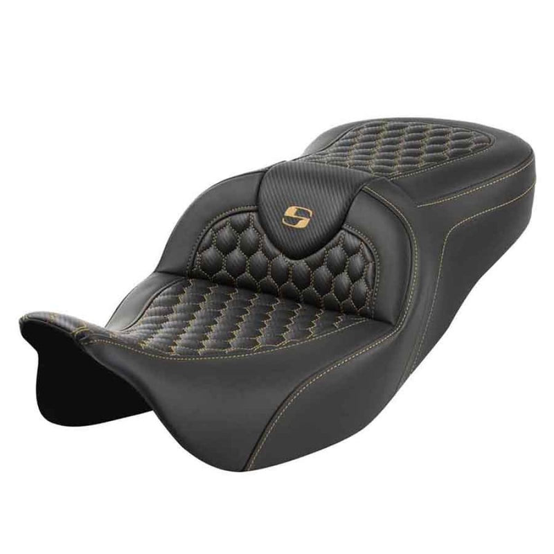 Saddlemen Roadsofa Asiento de nido de abeja para Harley