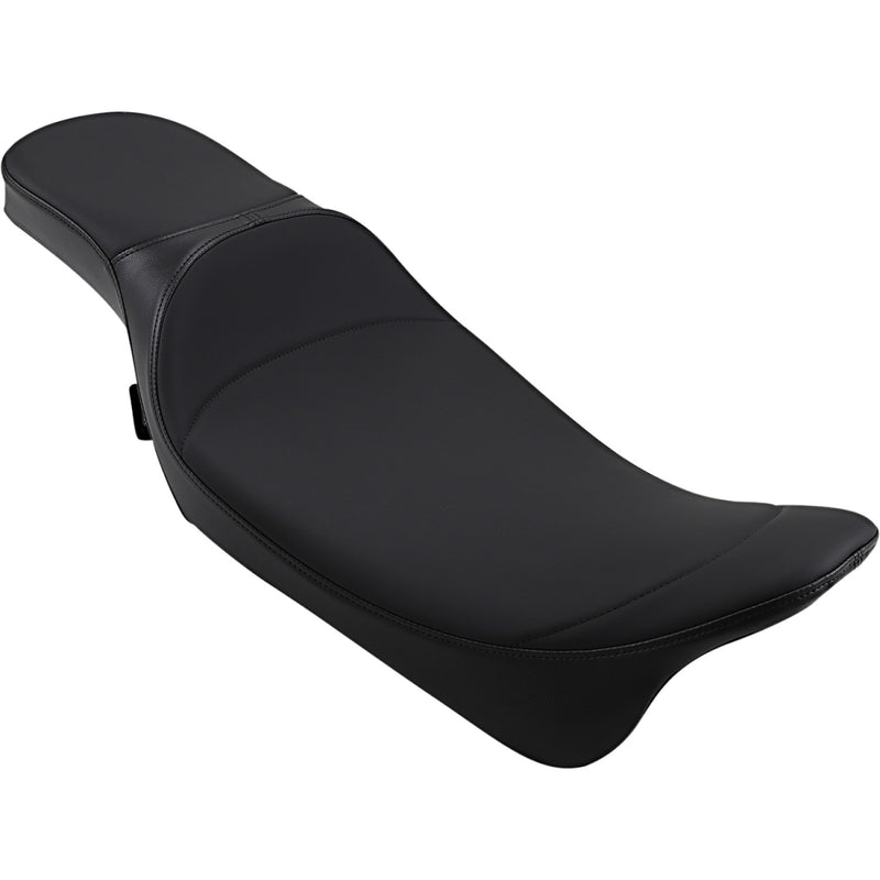 Drag Specialties Asiento Predator 2-Up de Alcance Extendido para Harley 