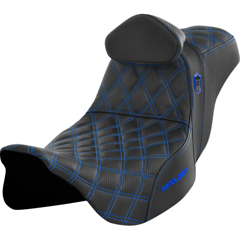 Saddlemen Asiento Pro SDC Performance Gripper Lattice Stitch para Harley