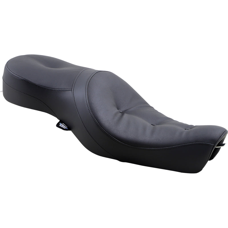 Drag Specialties Asiento ancho y bajo Touring para Harley