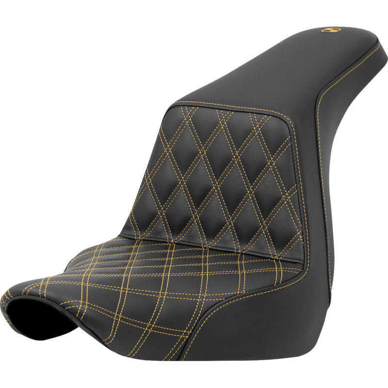 Saddlemen Step-Up Front Lattice Stitch para Harley