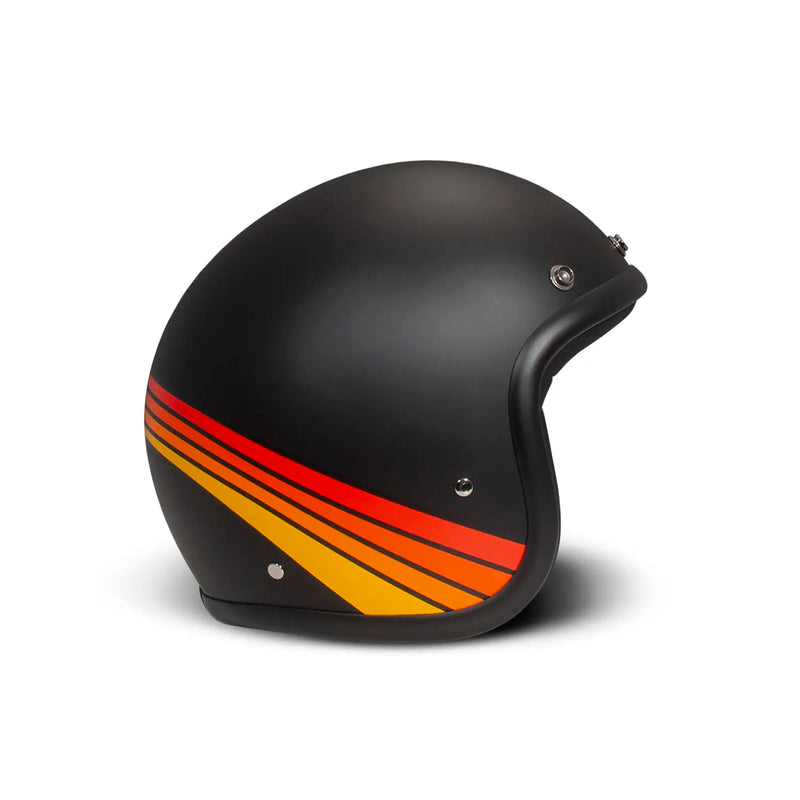 DMD Casco de moto abierto Retro Custom