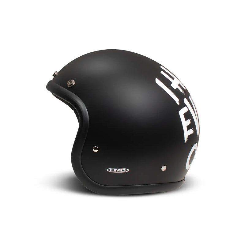 DMD Casco de Moto Retro Graphic Open