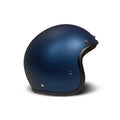 DMD Casco de moto abierto retro metalizado